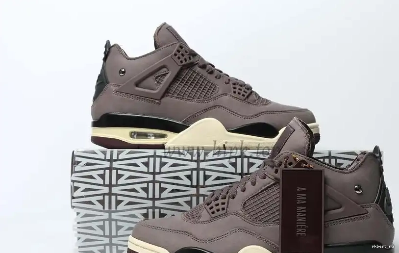 Ore MATERIALS TO 4 GOD Jordan Retro SHIP RETAIL Violet A Ma Maniére READY PK 0509